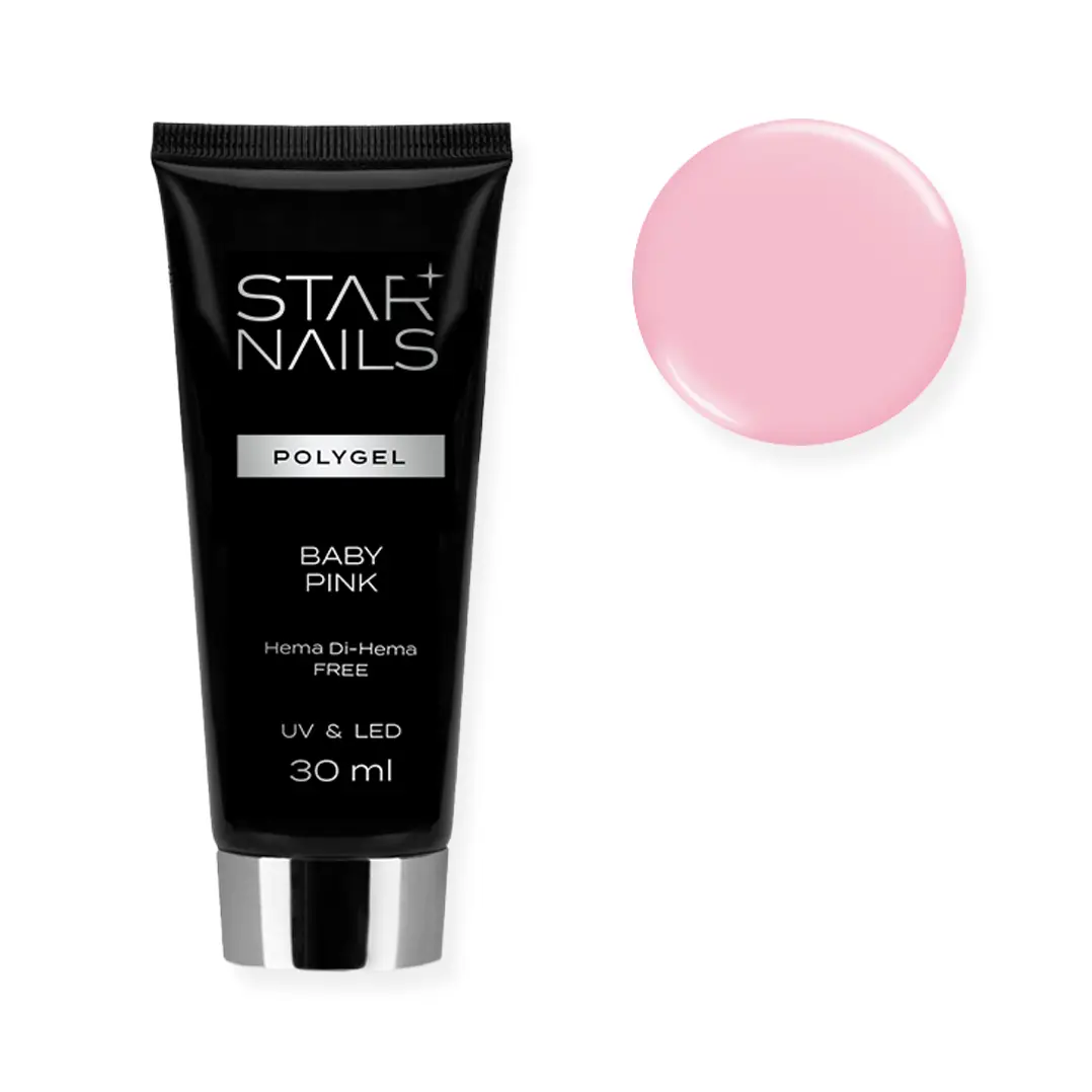 Sada STARNAILS Polygel Set Baby Pink - modeláž polygelem